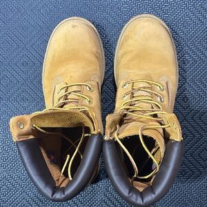 Classic Tan Lace Up Boots for Women